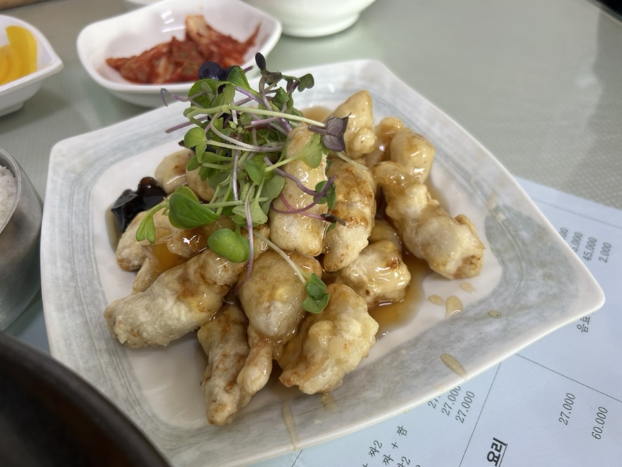 아산 맛집_탕수육에 반하고 온 부자옛날손짜장