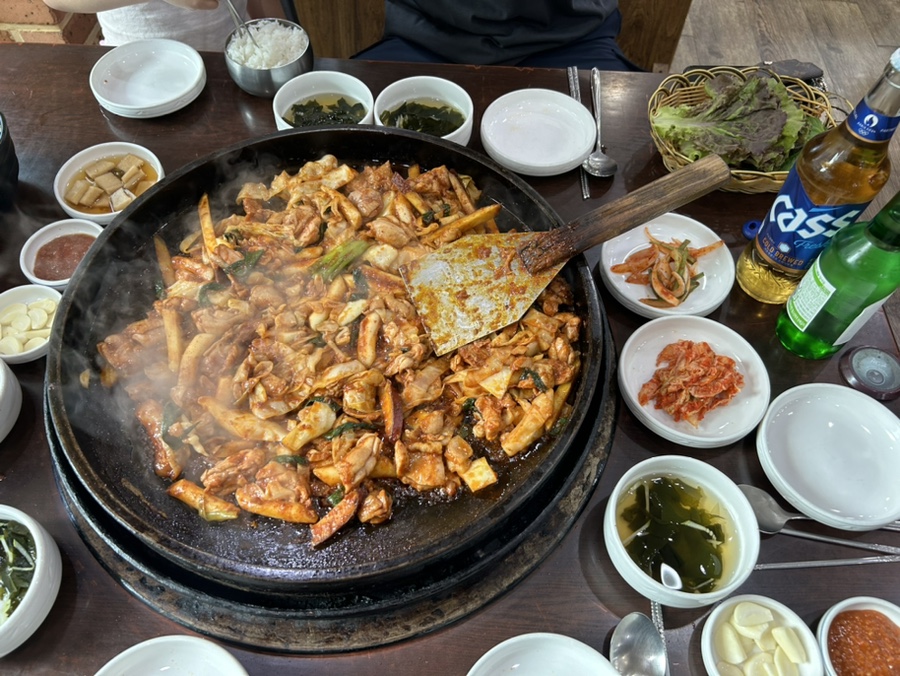 아산 닭갈비맛집 용화동 춘천명동닭갈비 
